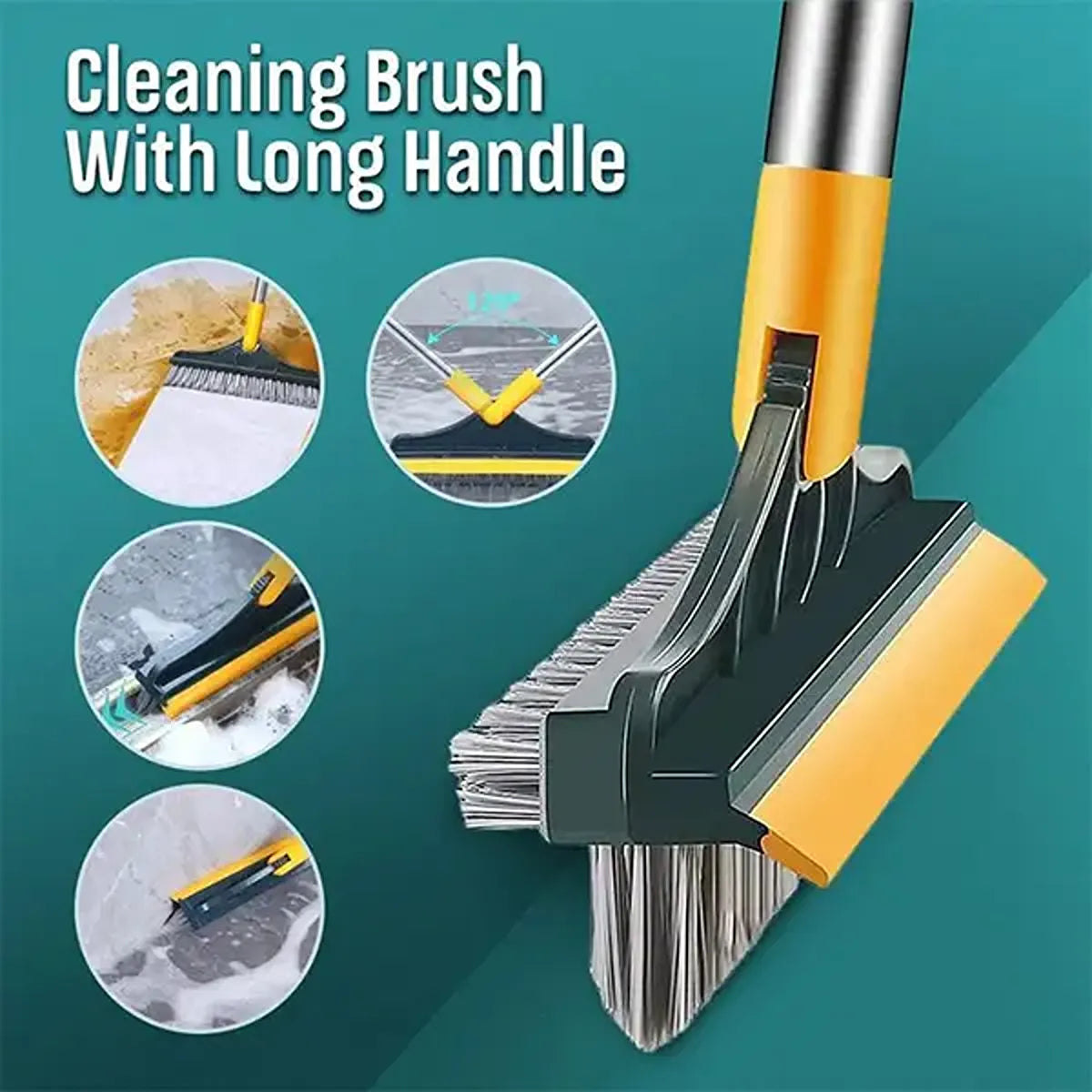 2 in 1 Multi Cleaning Mop Brush