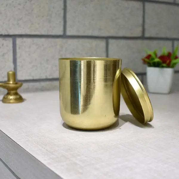 Brass Jar Candle
