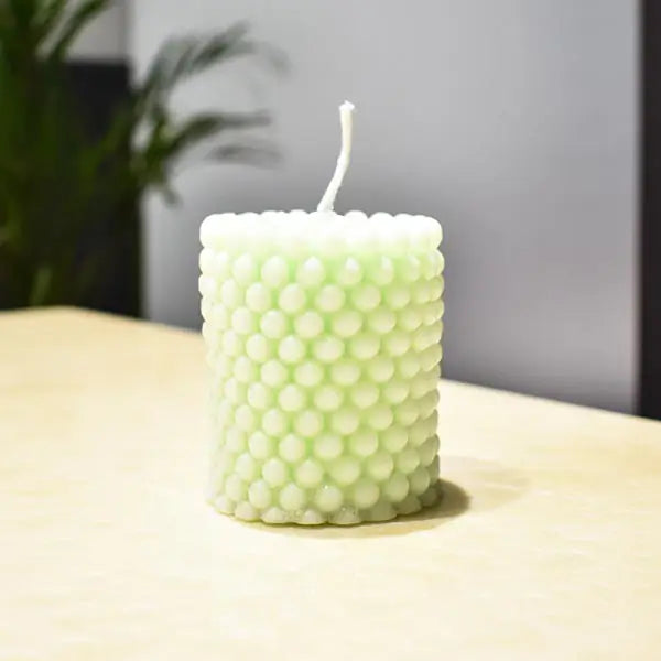Bubble Pillar Candle