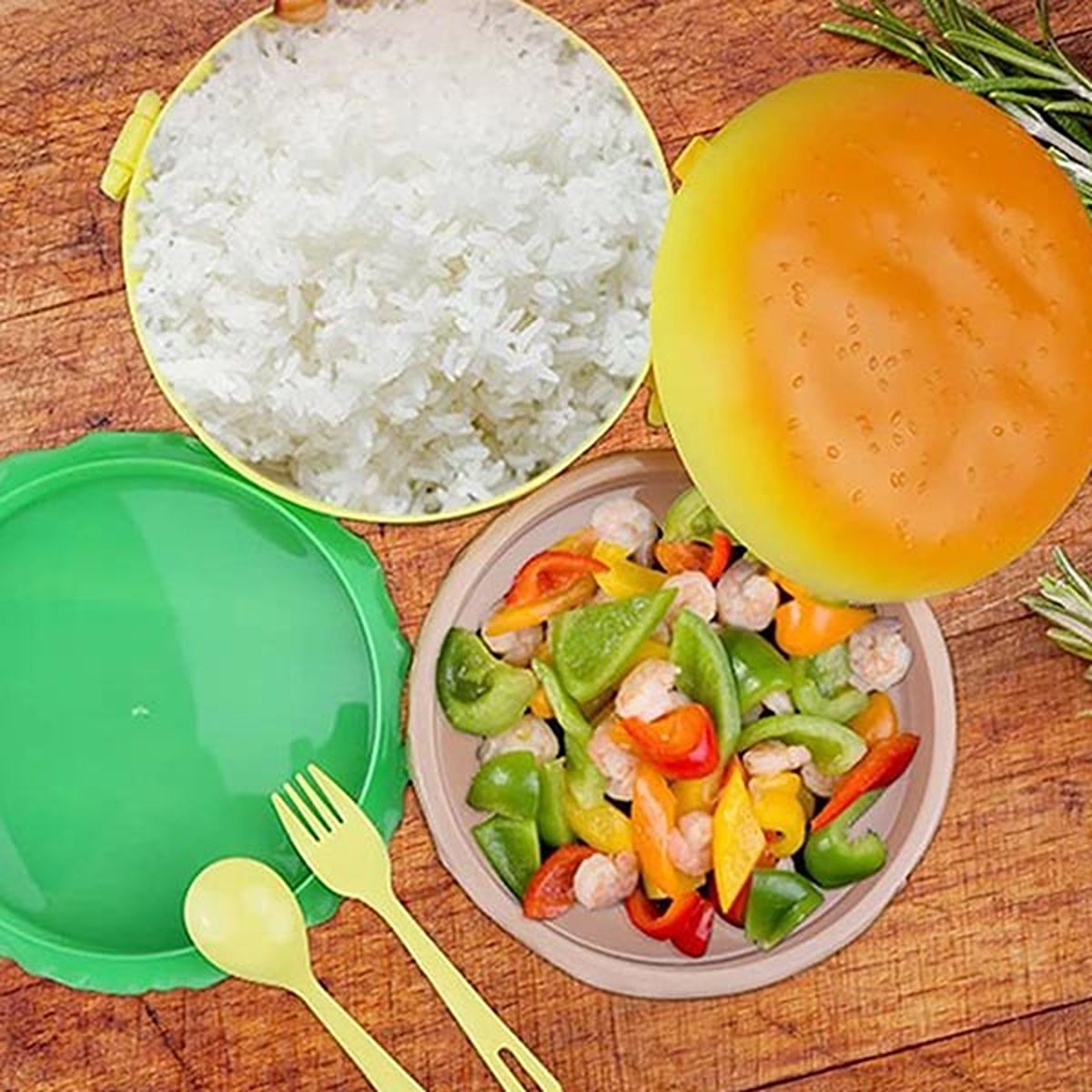 Burger Lunch Box