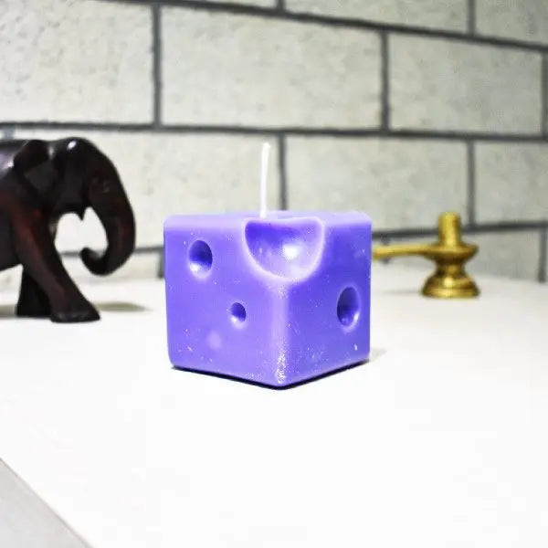 Cheese Shaped Candle
