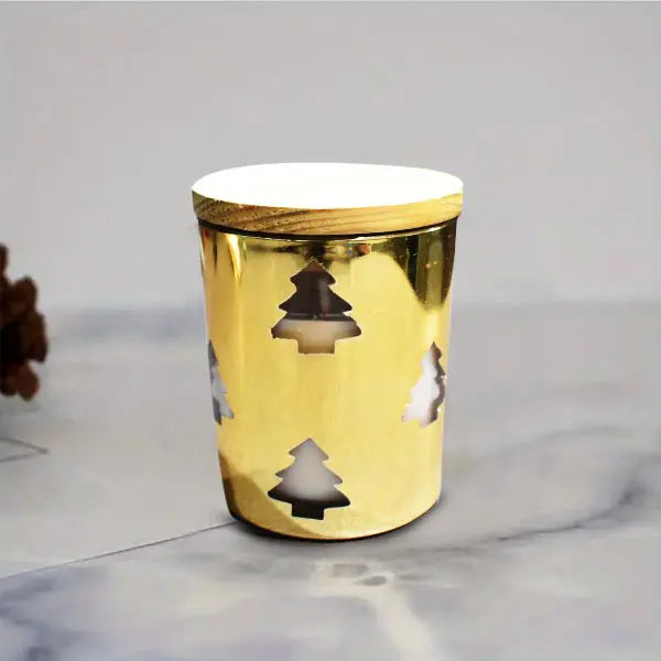 Christmas Candle Jar