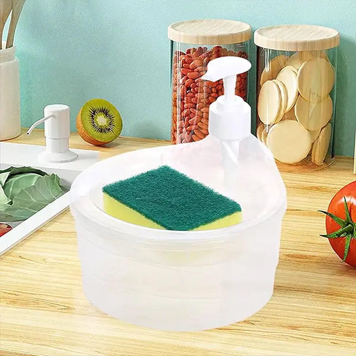 Double Layer Liquid Soap Dispenser
