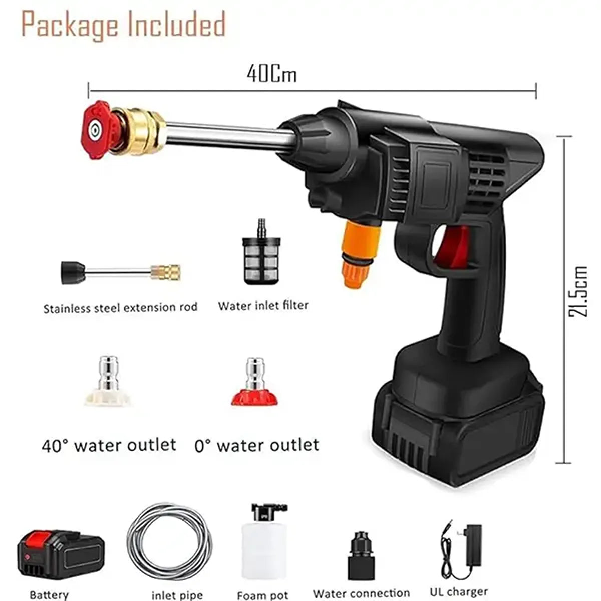 High Pressure Car Washer Gun