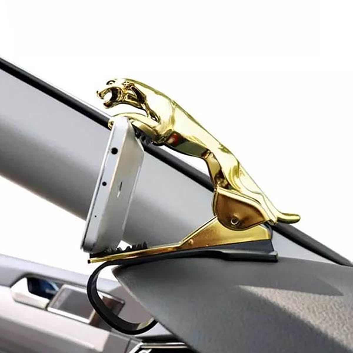 Jaguar Car Dashboard Phone Holder