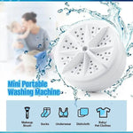 Mini USB Turbine Washing Machine