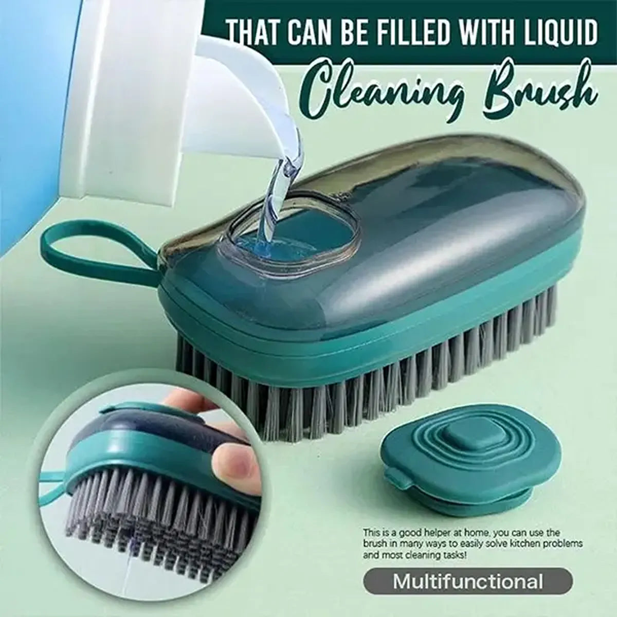 Multipurpose Liquid Cloth Brush