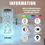 Rose Diamond Table Lamp