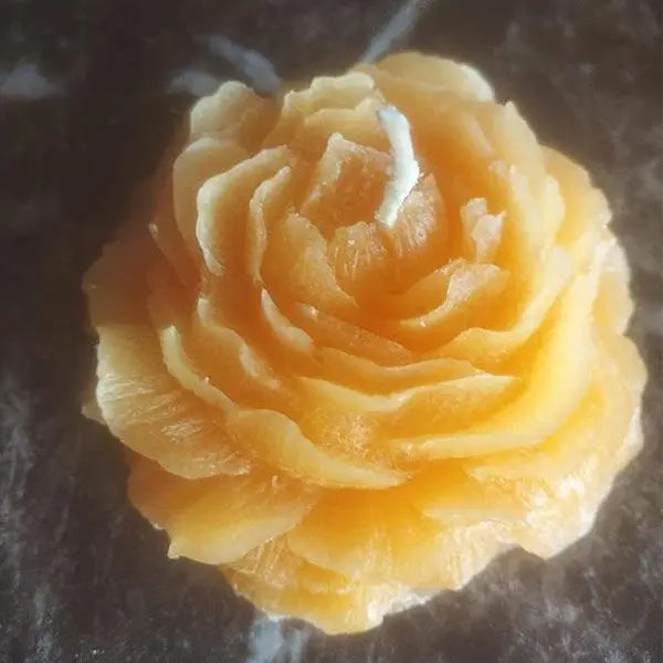 Rose Flower Candle