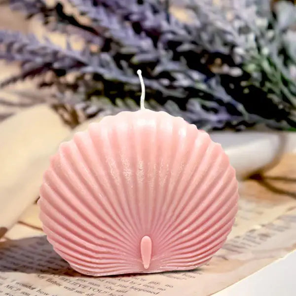Seashell Candle