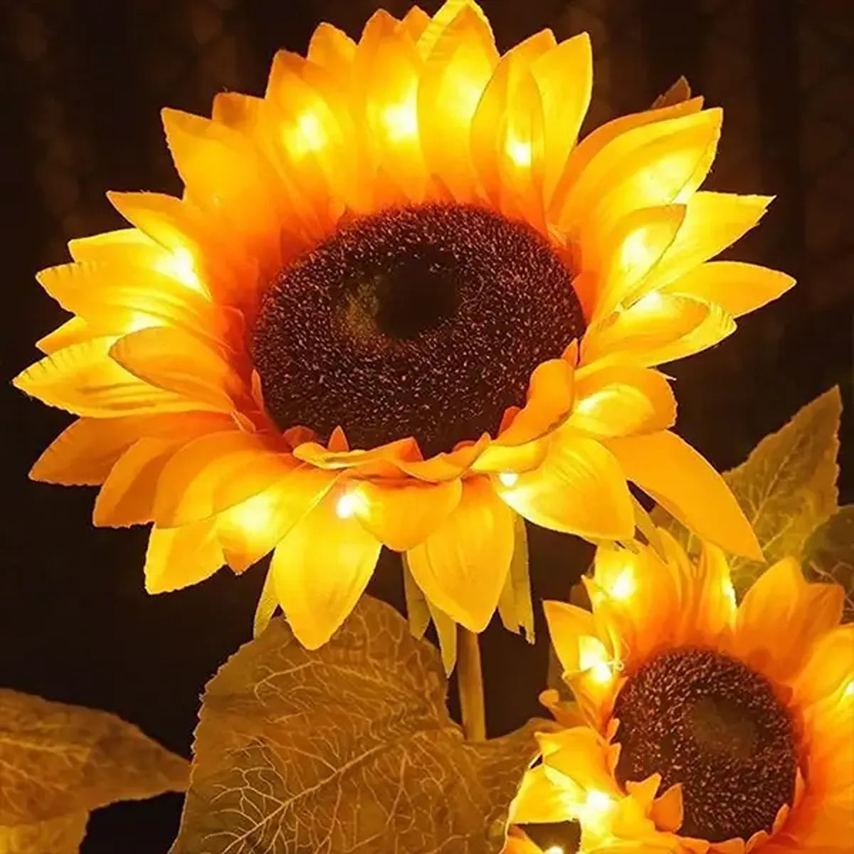Sunflower Solar Lights