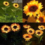Sunflower Solar Lights