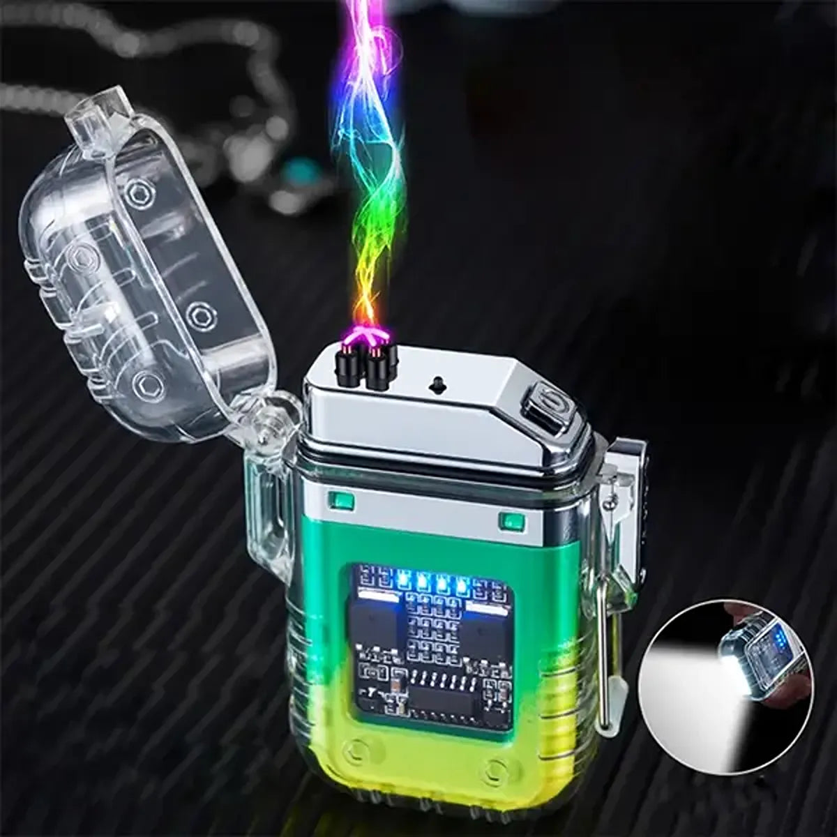 Transparent Plasma Lighter