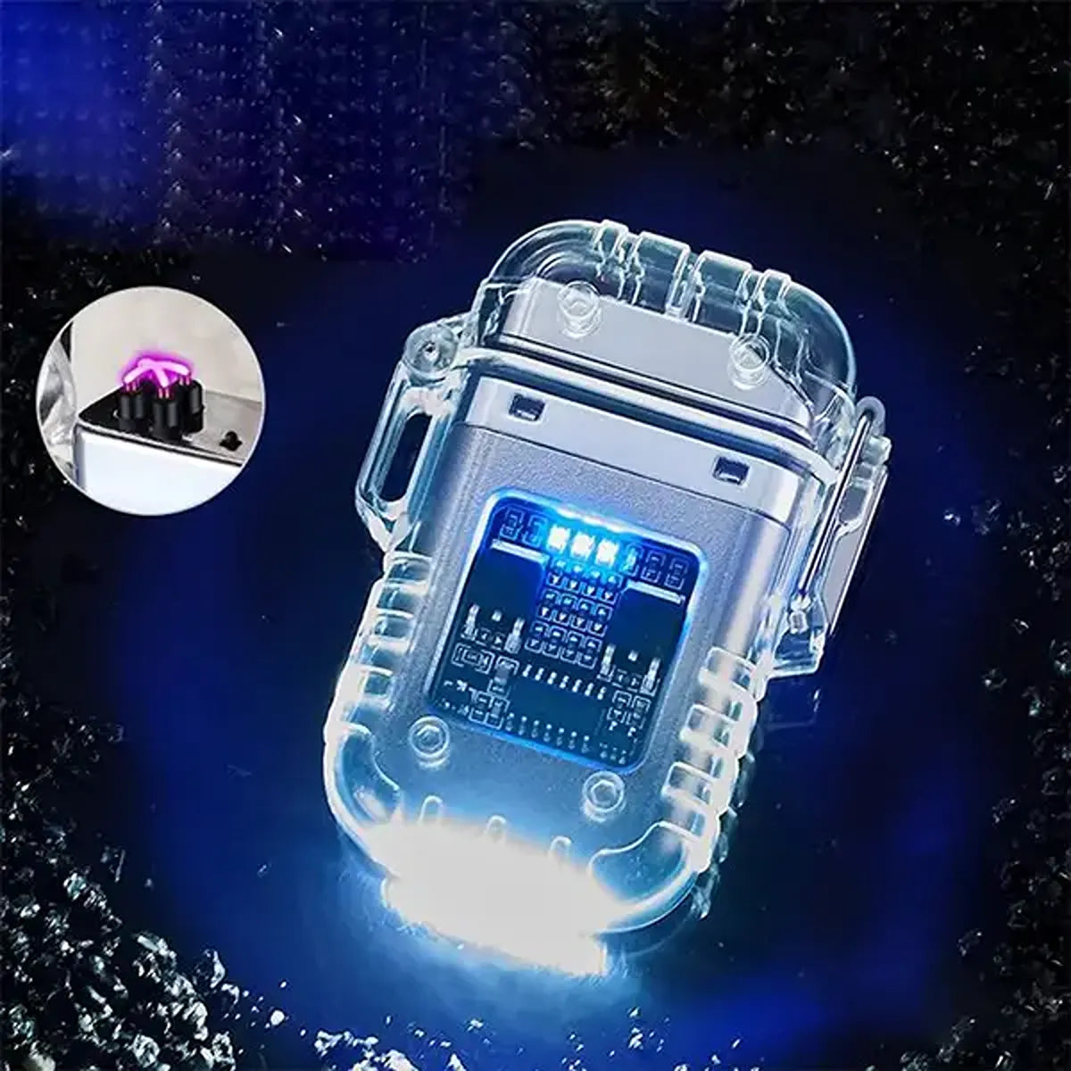 Transparent Plasma Lighter