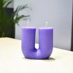U Shape Candle