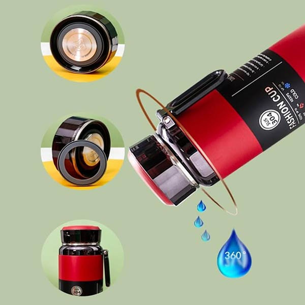 Vacuum Insulated Steel Bottle