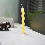 Wave Pillar Candle