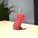 Wave Shape Candle