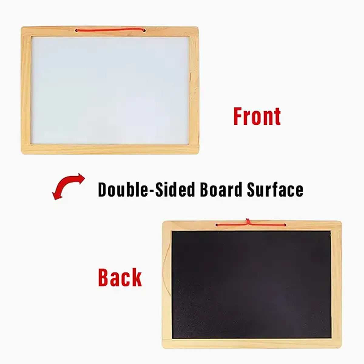 White & Black Board with Magnetic Alphabets & Nos.