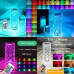 Rose Diamond Table Lamp