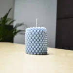 Bubble Pillar Candle
